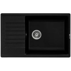 Мойка кухонная ZorG Dello 78 черный опал