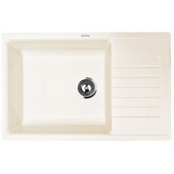 Мойка кухонная ZorG Dello 78 сливочная ваниль