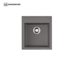 Мойка кухонная Omoikiri Daisen 46-GR leningrad grey