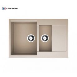 Мойка кухонная Omoikiri Daisen 78-2-SA бежевый