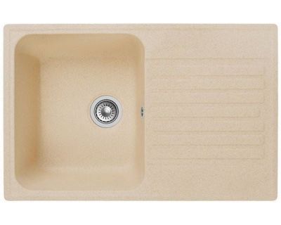 Мойка кухонная GranFest QUARZ Z-78 бежевый
