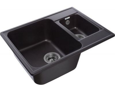 Мойка кухонная GranFest QUARZ Z-09 черная