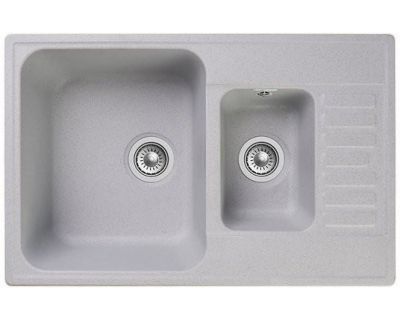 Мойка кухонная GranFest QUARZ Z-21K серая