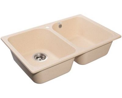 Мойка кухонная GranFest QUARZ Z-15 бежевый