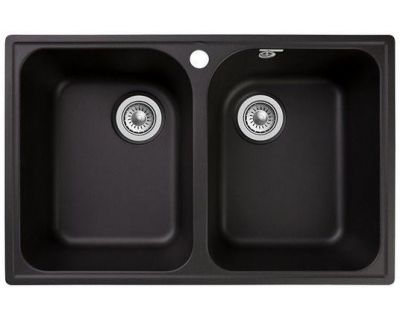 Мойка кухонная GranFest QUARZ Z-15 черная