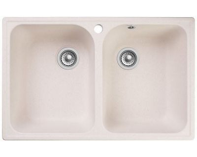 Мойка кухонная GranFest QUARZ Z-15 белая