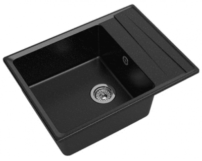 Мойка кухонная GranFest GF-LV-660L черный
