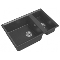 Мойка кухонная GranFest GF-LV-760K графит