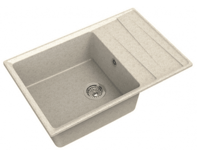 Мойка кухонная GranFest GF-LV-760L бежевый