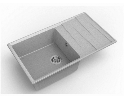 Мойка кухонная GranFest GF-LV-860L серый