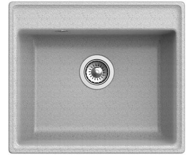 Мойка кухонная GranFest GF-V-580 серый