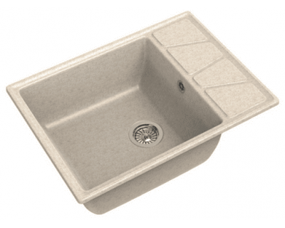Мойка кухонная GranFest GF-V-680L бежевый