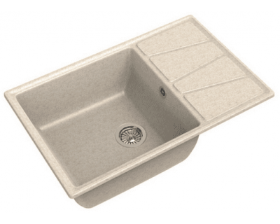 Мойка кухонная GranFest GF-V-780L бежевый
