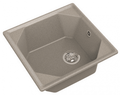 Мойка кухонная GranFest GF-U-500 песочный