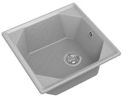 Мойка кухонная GranFest GF-U-500 серый