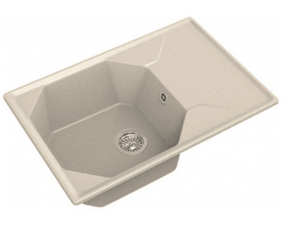 Мойка кухонная GranFest GF-U-740L бежевый