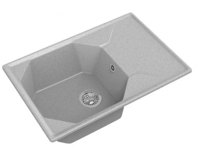 Мойка кухонная GranFest GF-U-740L серый