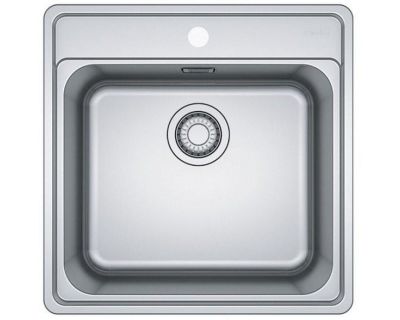 Мойка кухонная Franke ВСX 210-51 TL 51x51 со стоп-вентилем, нержавеющая сталь