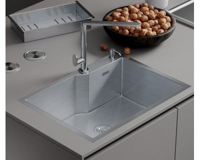 Мойка Roxen Wellnes 600х450х220, 560240-60 сатин