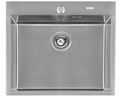 Мойка кухонная из нержавеющей стали ARFEKA AF 600*505 SATIN NANO