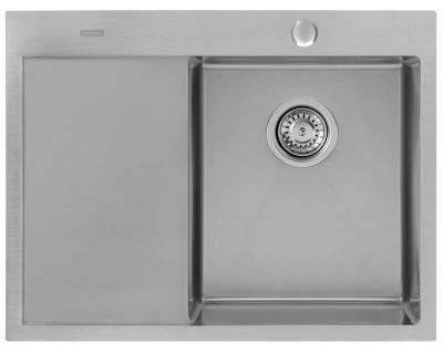 Мойка кухонная из нержавеющей стали ARFEKA AF 650*505 R SATIN
