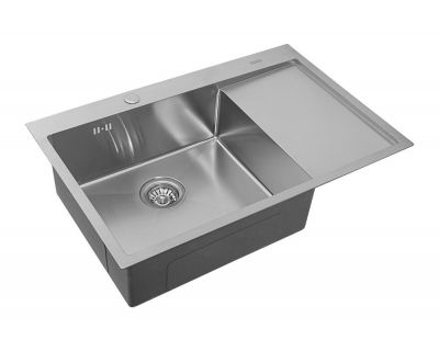 Мойка кухонная из нержавеющей стали ARFEKA AF 780*505 L SATIN NANO