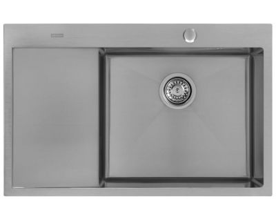 Мойка кухонная из нержавеющей стали ARFEKA AF 780*505 R SATIN