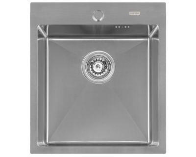 Мойка кухонная из нержавеющей стали ARFEKA AF 450*505 SATIN