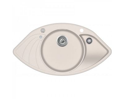 Мойка кухонная AquaSanita Papillon SCP 151 111 AW Silica
