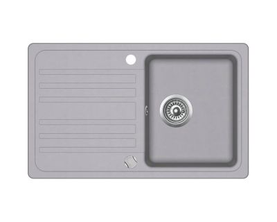 Мойка кухонная AquaSanita Notus SQ 101 221 AW Light Grey