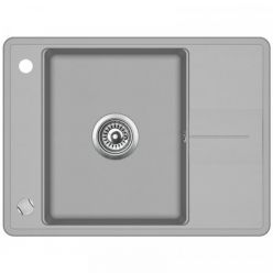 Мойка кухонная AquaSanita Bella SQB 102 220 AW Argent