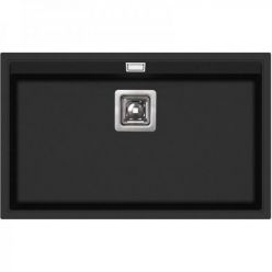 Мойка кухонная AquaSanita Delicia SQD 101 601 AW Black Metallic
