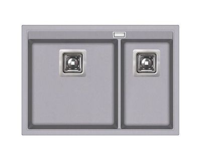 Мойка кухонная AquaSanita Delicia SQD 150 202 AW Alumetallic