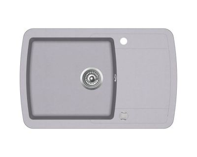 Мойка кухонная AquaSanita Lira SQL 101 221 AW Light Grey