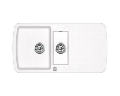 Мойка кухонная AquaSanita Lira SQL 151 710 AW Alba