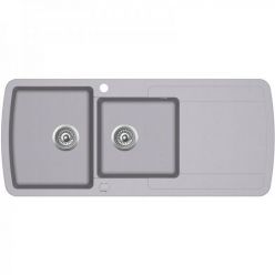 Мойка кухонная AquaSanita Lira SQL 201 202 AW Alumetallic
