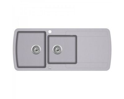 Мойка кухонная AquaSanita Lira SQL 201 202 AW Alumetallic