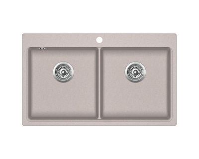 Мойка кухонная AquaSanita Magna SQM 200 110 AW Beige
