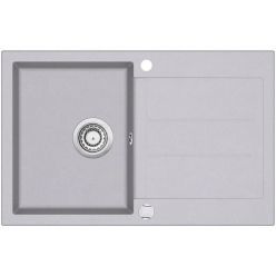 Мойка кухонная AquaSanita Tesa SQT 101 221 AW Light Grey