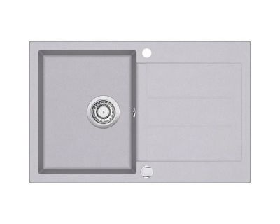 Мойка кухонная AquaSanita Tesa SQT 101 221 AW Light Grey