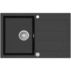Мойка кухонная AquaSanita Tesa SQT 101 222 AW Graphite