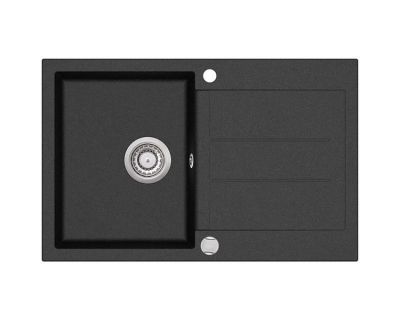 Мойка кухонная AquaSanita Tesa SQT 101 222 AW Graphite
