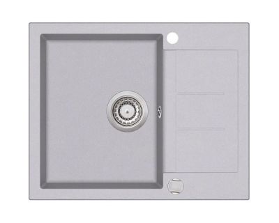 Мойка кухонная AquaSanita Tesa SQT 102 221 AW Light Grey