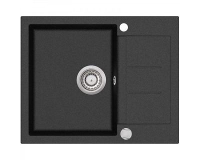 Мойка кухонная AquaSanita Tesa SQT 102 601 AW Black Metallic