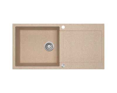 Мойка кухонная AquaSanita Tesa Plus SQT 103 110 AW Beige