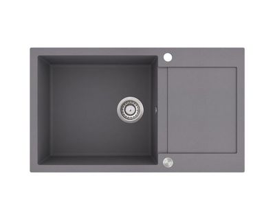 Мойка кухонная AquaSanita Tesa Plus SQT 104 202 AW Alumetallic