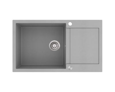 Мойка кухонная AquaSanita Tesa Plus SQT 104 220 AW Argent