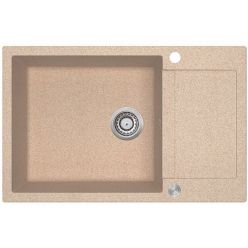 Мойка кухонная AquaSanita Tesa Plus SQT 105 110 AW Beige