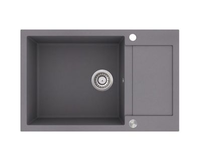 Мойка кухонная AquaSanita Tesa Plus SQT 105 202 AW Alumetallic