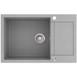 Мойка кухонная AquaSanita Tesa Plus SQT 105 220 AW Argent